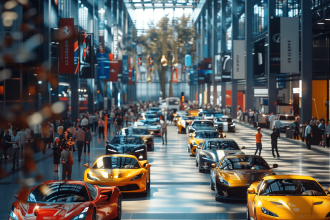 Salon de l'auto 2024 au Parc des Expositions de Paris