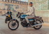 motard en ville