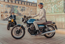 motard en ville
