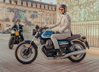 motard en ville