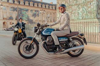 motard en ville