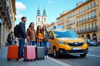 Carte des villes desservies par BlaBlaCar Bus en Europe