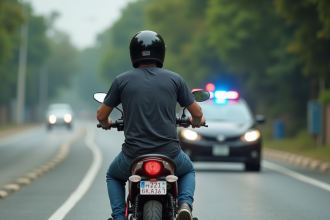 Risques liés à la conduite d'un 125 cm³ sans permis