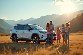 SUV familial spacieux et confortable pour escapades en famille