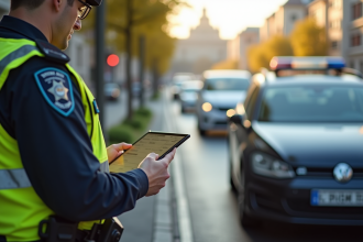 Vérification de la validité du contrôle technique par la police
